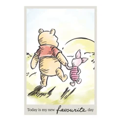 KomarWandbild Winnie the Pooh Today 50x70 cm