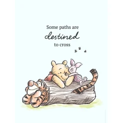 KomarWandbild Winnie the Pooh Path 50x70 cm