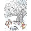 KomarWandbild Winnie the Pooh Playground 50x70 cm
