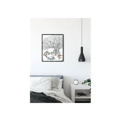 KomarWandbild Winnie the Pooh Playground 50x70 cm