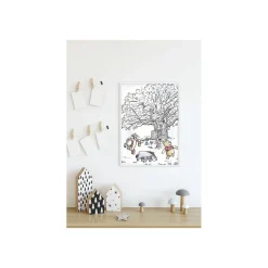 KomarWandbild Winnie the Pooh Playground 50x70 cm