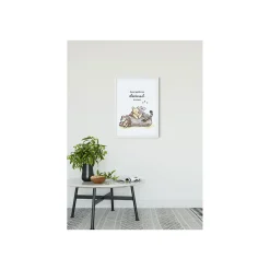 KomarWandbild Winnie the Pooh Path 40x50 cm