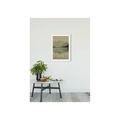 KomarWandbild Word Lake Reflection Sand 50x70 cm