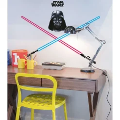 KomarWandtattoo Star Wars Darth Vader and Lightsaber 50x70 cm