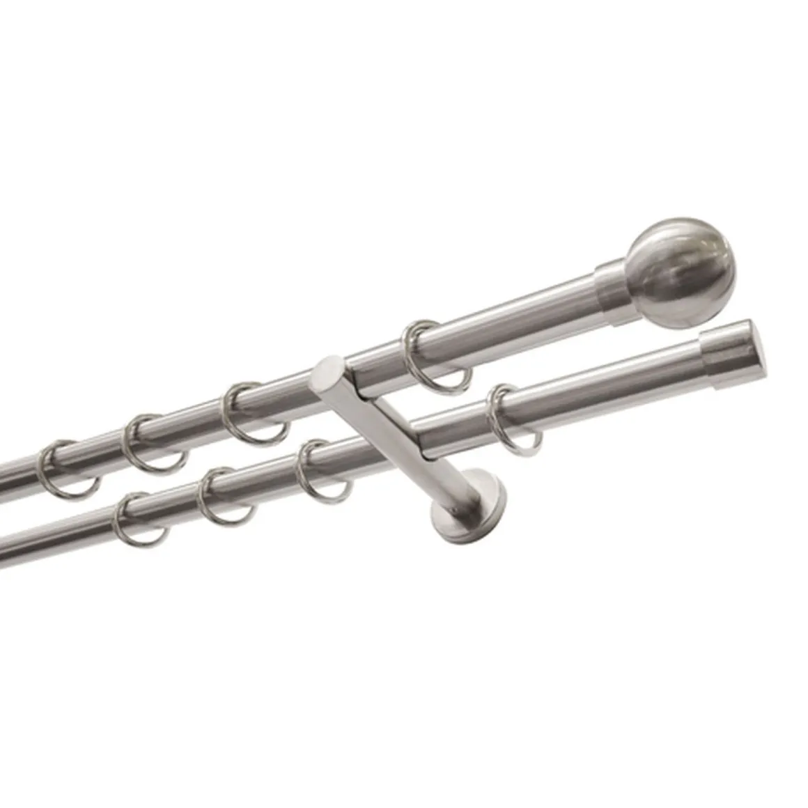 Kpl. STG Kugel 160/20 2lfg.edelstahl-optik
