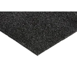 Kunstrasen Black 130x300cm schwarz