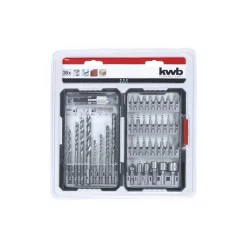 kwbBit-Bohrerbox 39 teilig inklusive L-Box