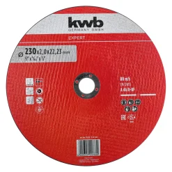 kwb Expert Inox-Gewebetrennscheibe für Metall gerade extradünn Ø 230 x 2 mm