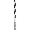 kwbHolzspiralbohrer mit Sechskantaufnahme 1/4" Durchmesser 4 mm