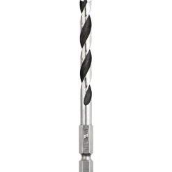 kwbHolzspiralbohrer mit Sechskantaufnahme 1/4" Durchmesser 4 mm