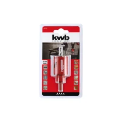 kwbLöchsäge mit Schaft und Bohrer Durchmesser 35 mm