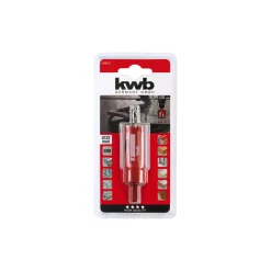 kwbLöchsäge mit Schaft und Bohrer Durchmesser 22 mm