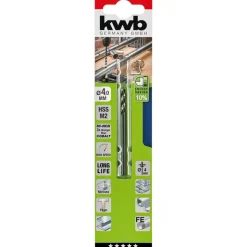 kwbMetallbohrer Hi-Nox M2 Durchmesser 4 mm