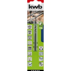 kwbMetallbohrer Hi-Nox M2 Durchmesser 4,2 mm