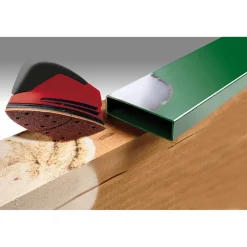 kwbSchleifdreiecke Quick Stick Holz und Metall K180