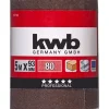 kwbSchleifmittel-Rollen Holz und Metall 5 m x 93 mm K80