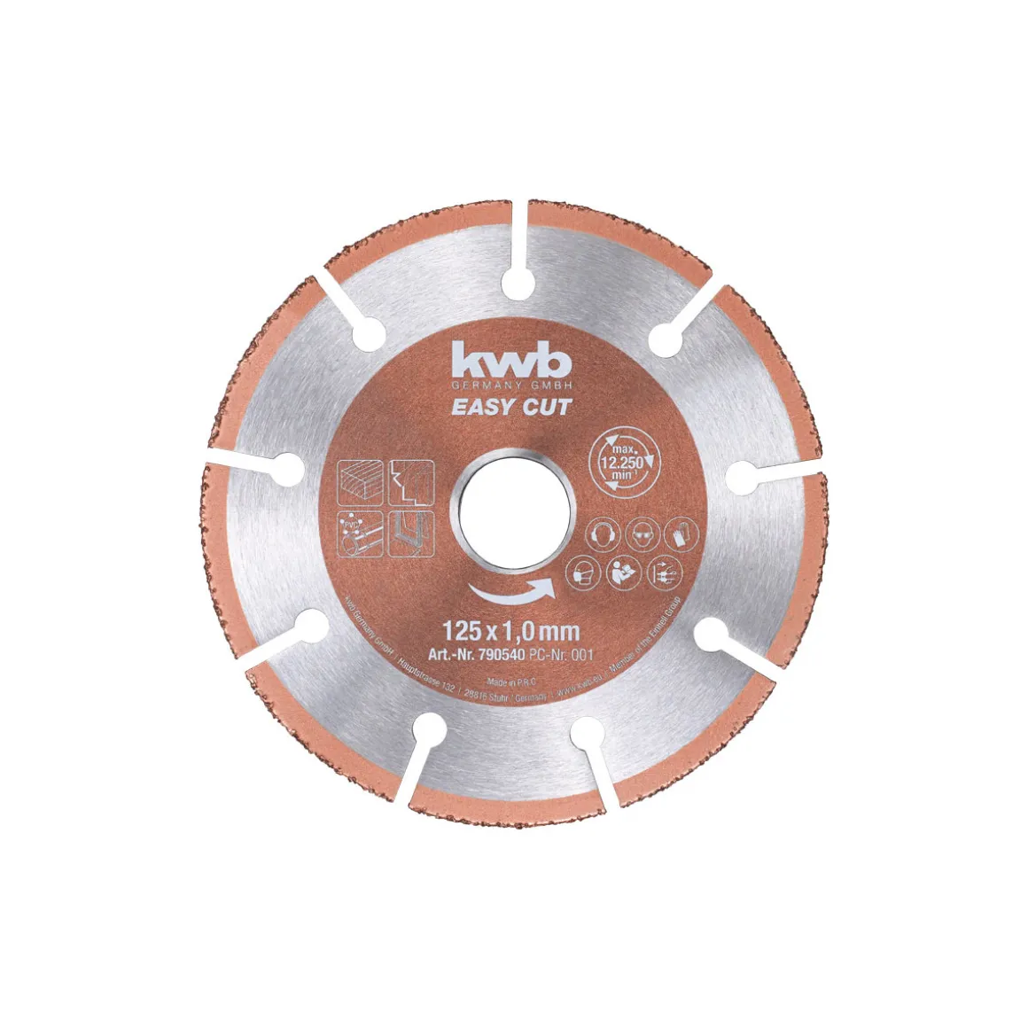 kwbTrennscheibe Easy Cut Durchmesser 125 mm