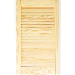 Lamellentür Kiefer natur 61,5 x 39,4 x 2 cm