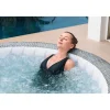 LAY-Z-SPA Whirlpool Bali 196x71cmGrau Rattan Rund