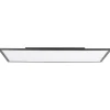 LED-Deckenleuchte Jacinda schwarz 80 x 40 cm