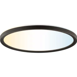 LED DL Avola 29,3cm 18W sw 2400lmCCT dimmbar Nachtlicht Timer FB
