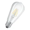 LED Edisonform E27 806lm 2.700K 60 WErsatz warmweiss Filament klar