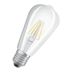 LED Edisonform E27 806lm 2.700K 60 WErsatz warmweiss Filament klar