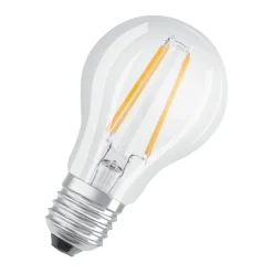 LED Gluehlampe E27 806lm 2.700K60W Ersatz warmweiss Filament klar
