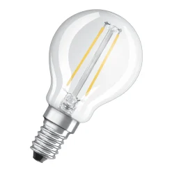 LED Tropfen E14 136lm 2.700K 15 WErsatz warmweiss Filament klar