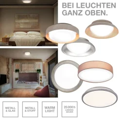 Ledvance Orbis Dublin 490 mm 36W830 Silber
