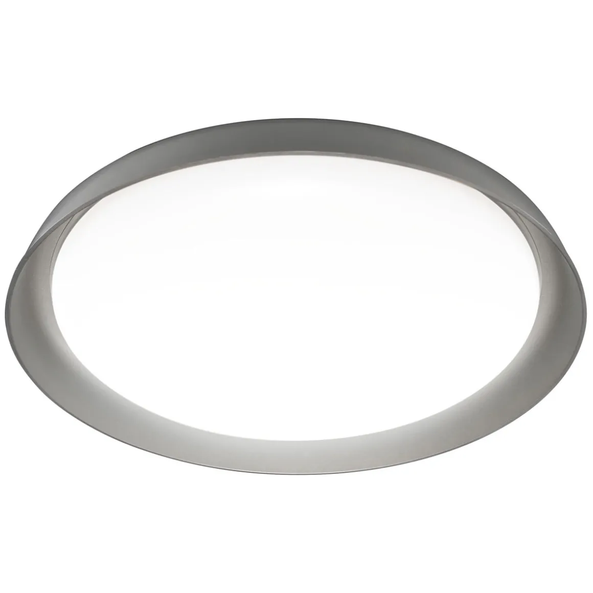 Ledvance SMART+ Deckenleuchte Orbis Plate Durchmesser 43 cm grau