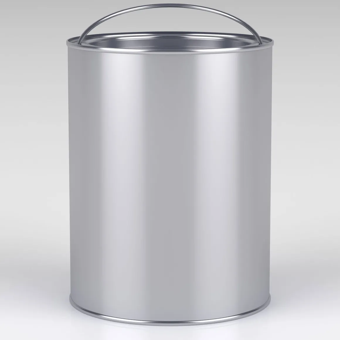 Leerdose und Deckel 2,5 L