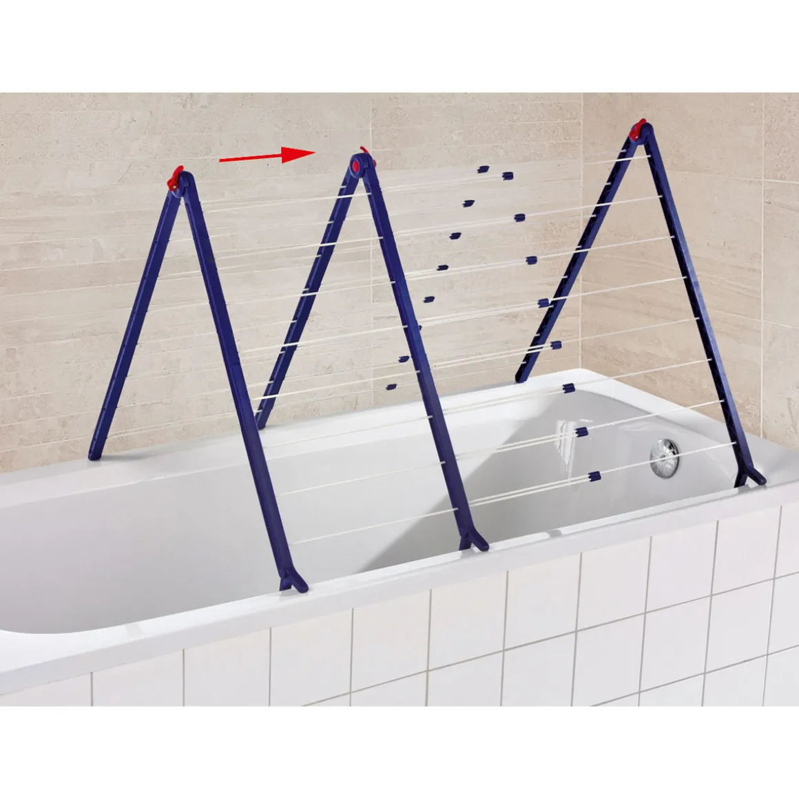 Leifheit Badewannentrockner Pegasus V Duo