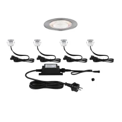 L+L Set BodenEBL 4x0,5W IP67 3000K 12V