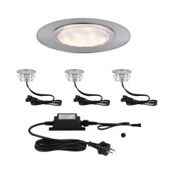 L+L Set BodenEBL 4x0,8W IP67 3000K 12V