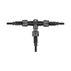 L+L T-Verbinder IP67 1-in/1-outT-connector