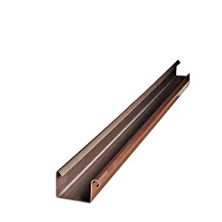 Marley Dachrinne NW 70 braun 100 cm