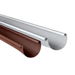 Marley Dachrinne RG 100 Kunststoff halbrund 2m grau