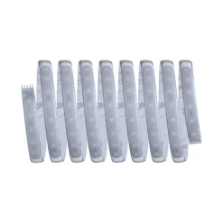 MaxLED 500 Basisset 3m Warmweiss IP44Cover 2700K 18W 230/24V 36VA Silber Kst