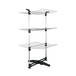 Metaltex Turm-Wäschetrockner Ciclone Vario 78 x 137 x 68 cm silber