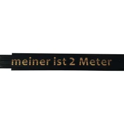 Meterstab Meiner ist 2 Meter 2m schwarz
