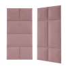 Mollis Polsterpaneele altrosa 30 x 30 cm