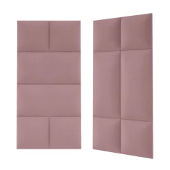 Mollis Polsterpaneele altrosa 30 x 30 cm