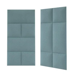 Mollis Polsterpaneele blau 60 x 30 cm