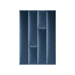 Mollis Polsterpaneele blau 60 x 15 cm