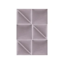 Mollis Polsterpaneele rosa 30 x 30 cm