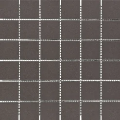 Mosaikfliese Vitra Uni Black 30 x 30 cm