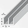 MyTool Führungsschienenprofil 6 x 15,9 x 6 cm 1m unten