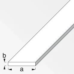 MyTool Flachstange 15 x 2 mm 2m silber
