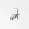 MyTool Gelenk-Flansch-Verbinder 23,5 mm schwarz